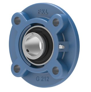 LEG 212 2F / 4-Loch Flanschlagereinh. rund m. ZA