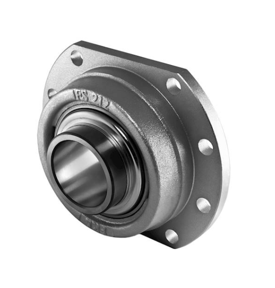 LESQFS 212 TDT.H / 8-Loch Flanschlagereinheit- Wartungsfrei mit Vierp