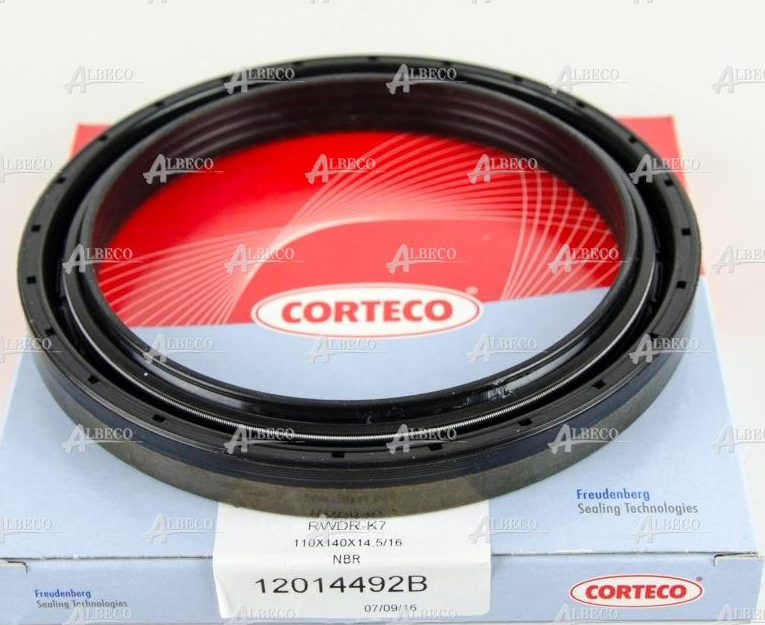 110 x 140 x 14,5/16 - NBR / Kassetten-WDR NBR