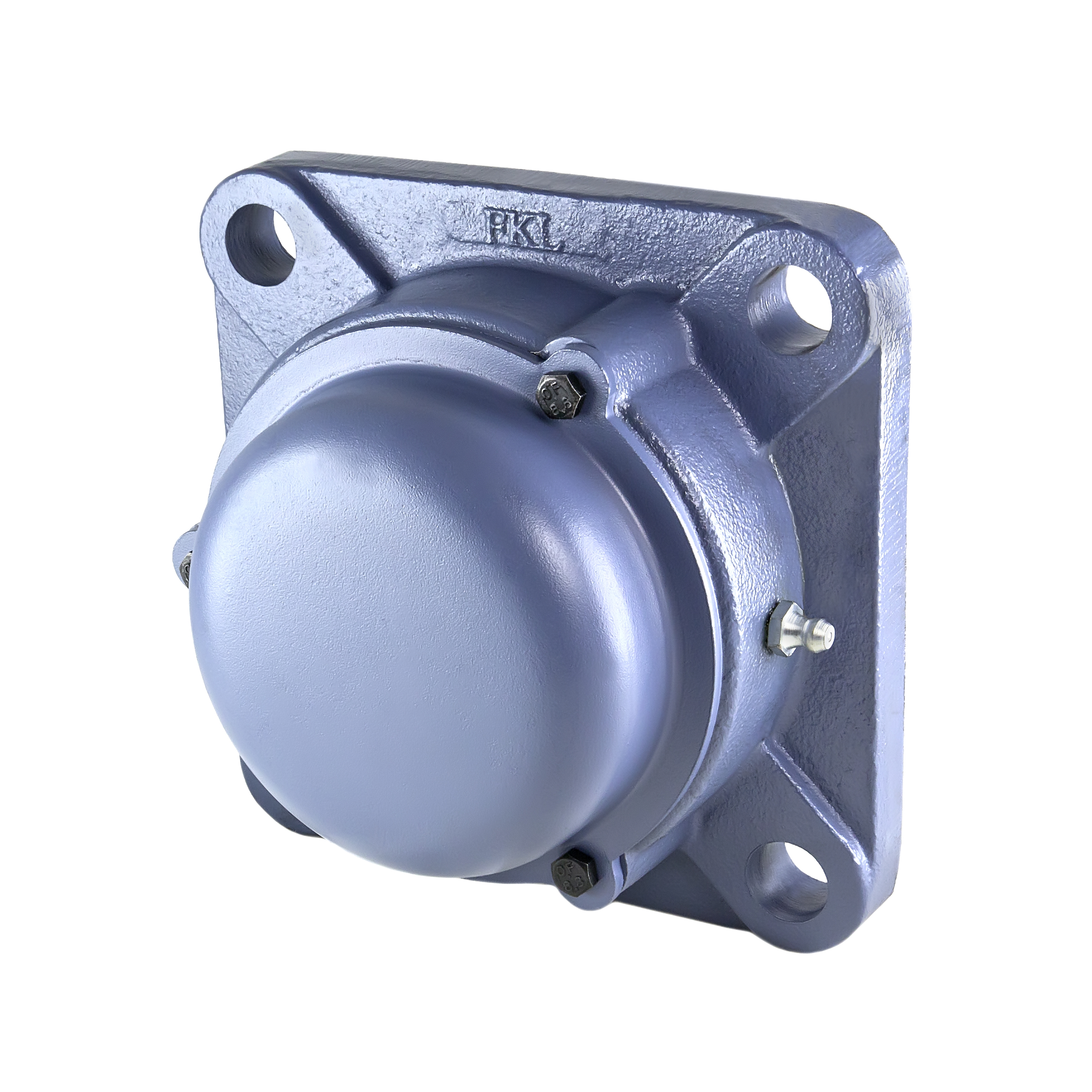 LEFC 210.2PB mit Gusskappe / 4-Loch Flanschlagereinheit mit geschl. Gussdeckel