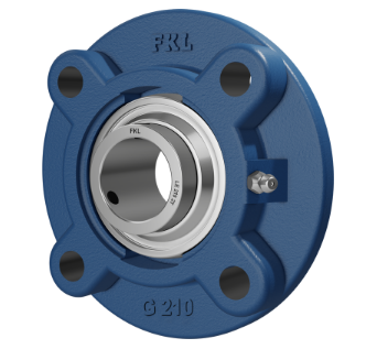 LEG 210 2T / 4-Loch Flanschgehäuse rund mit Zentrieransatz