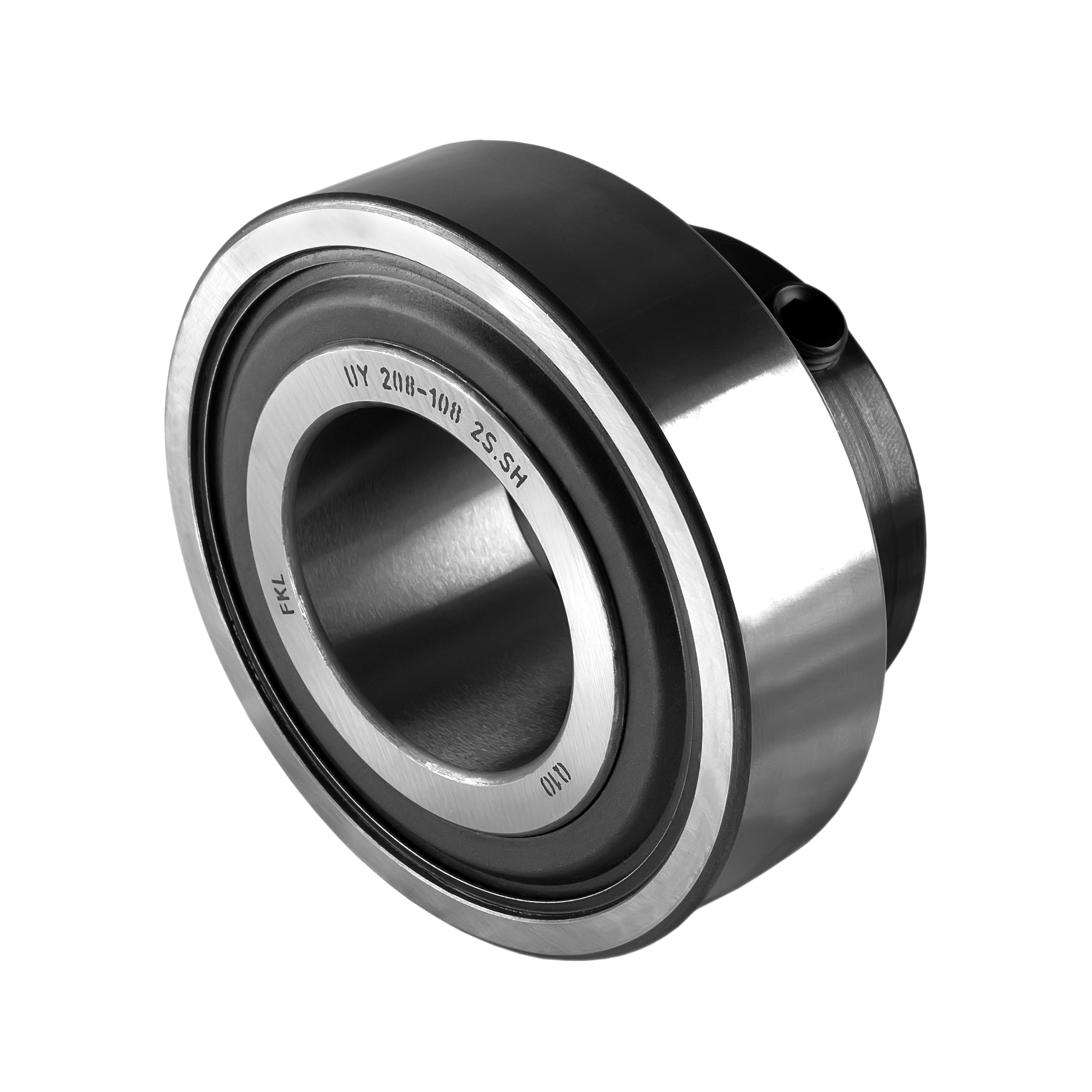 UY 208-108-2S.SH / Lagereinsatz zöllig , zylindrischer Außenmantel,