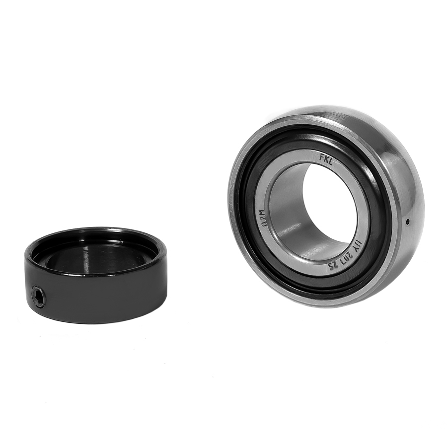 UY 207 2S / Lagereinsatz mit Stellring & G2