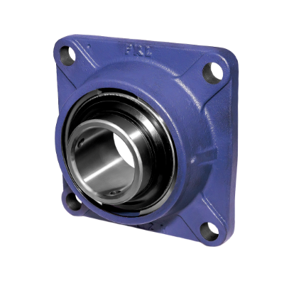 LEFN 210 2TB.H / 4-Loch Flanschlagereinheit Wartungsfrei Sphäroguss