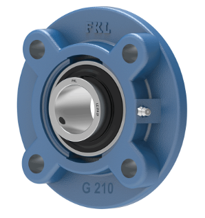 LEG 210 2F / 4-Loch Flanschlagereinh. rund m. ZA